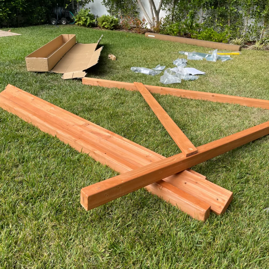 Swing Set Before